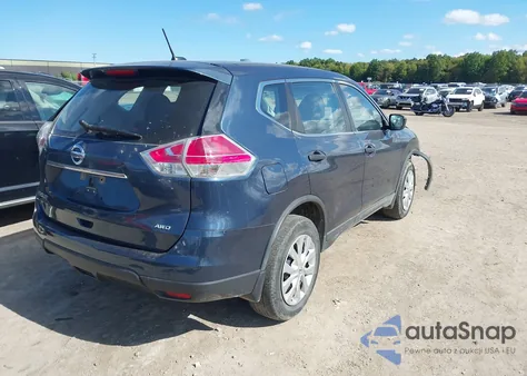 2016 Nissan Rogue S from USA, damaged, VIN KNMAT2MV0GP627862